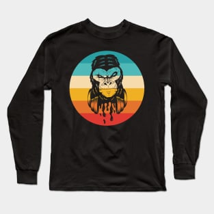 Monkey Music Retro Long Sleeve T-Shirt